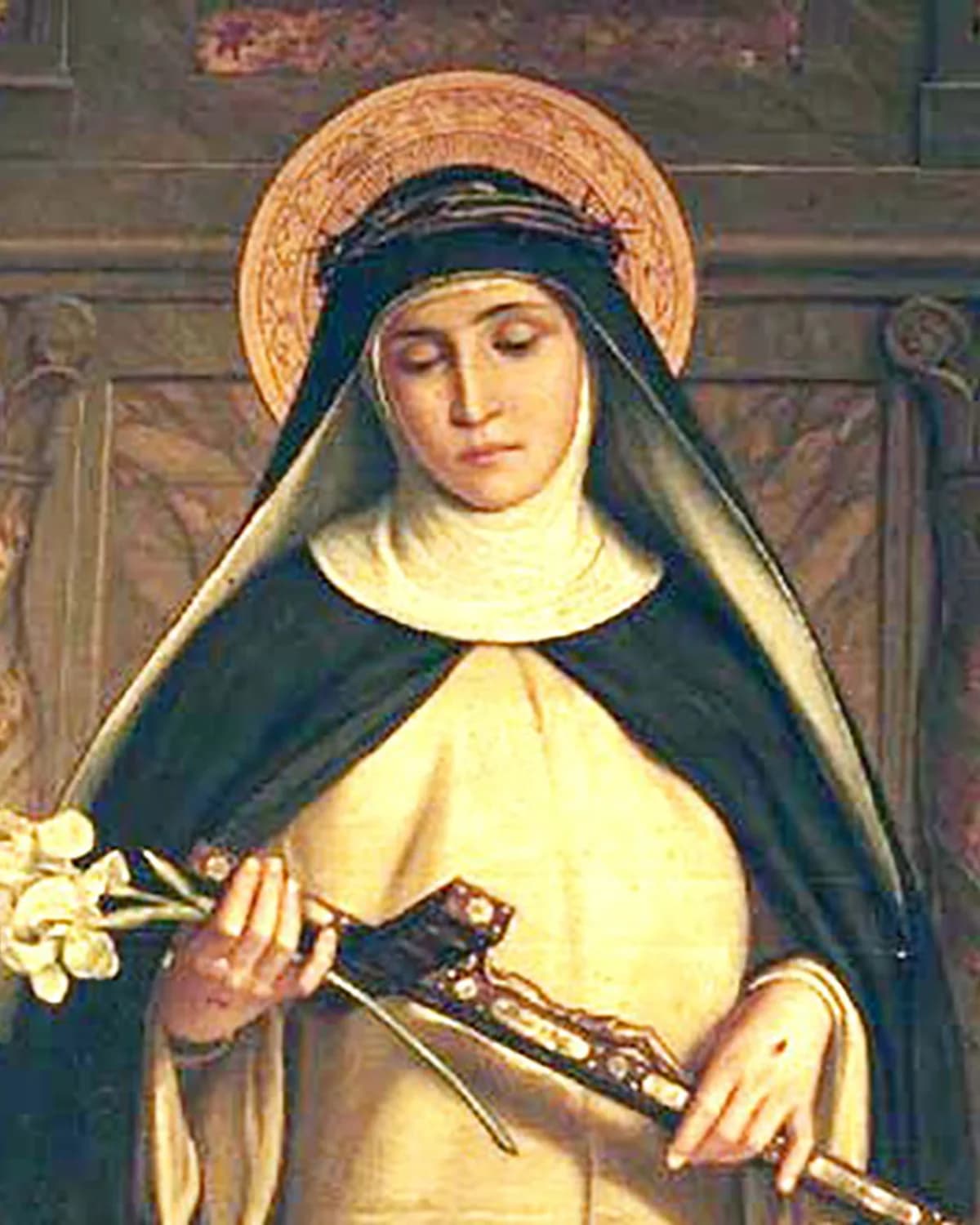 St Catherine of Siena, patron of the hospital